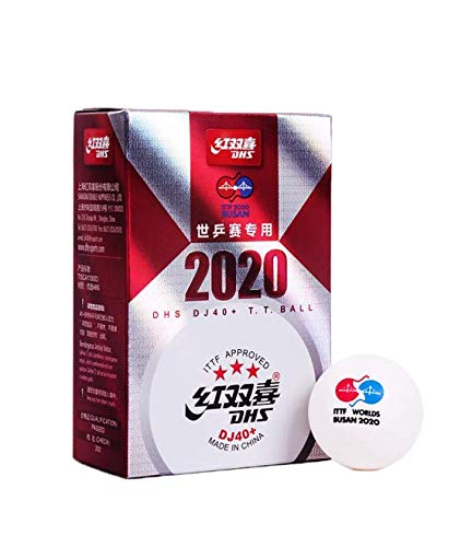 DHS DJ40+ 3-Star ITTF BUSAN Table Tennis Balls