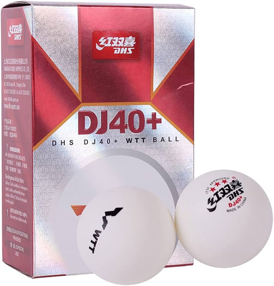 DHS DJ40+ 3-Star WTT Table Tennis Ball